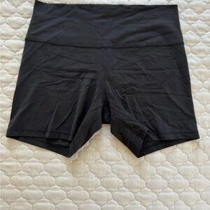 lululemon align Black High-Rise Bike Shorts